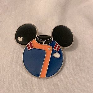 Disney Mickey Ears Star Tours Cast Member Costume Hidden Mickey Pin